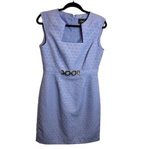 Chelsea Rose, elegant blue sheath dress perfect‎ for any event 8